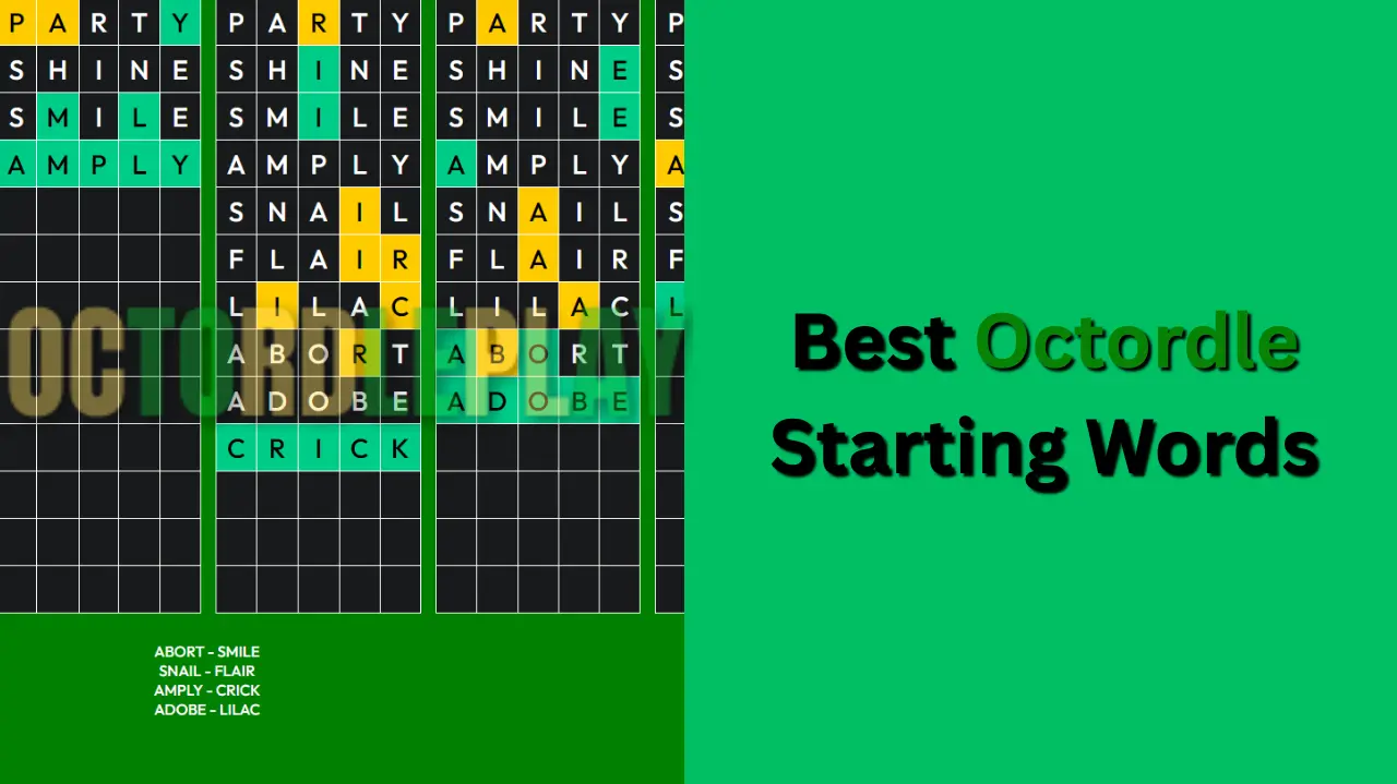 best octordle starting words